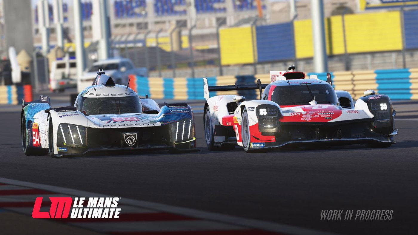 Le Mans Ultimate racing gameplay featuring a Hypercar