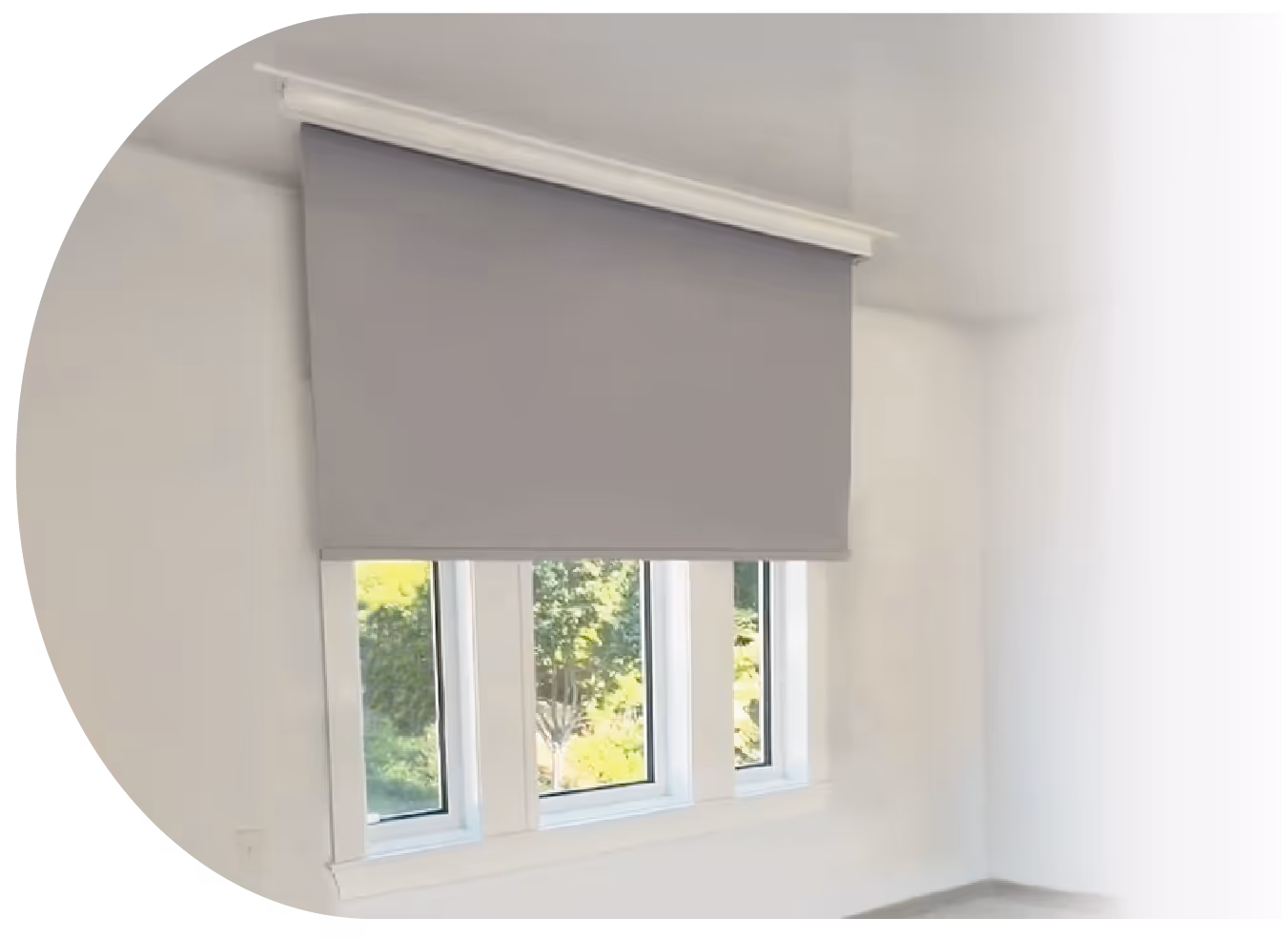 Bulletproof window shades in residence