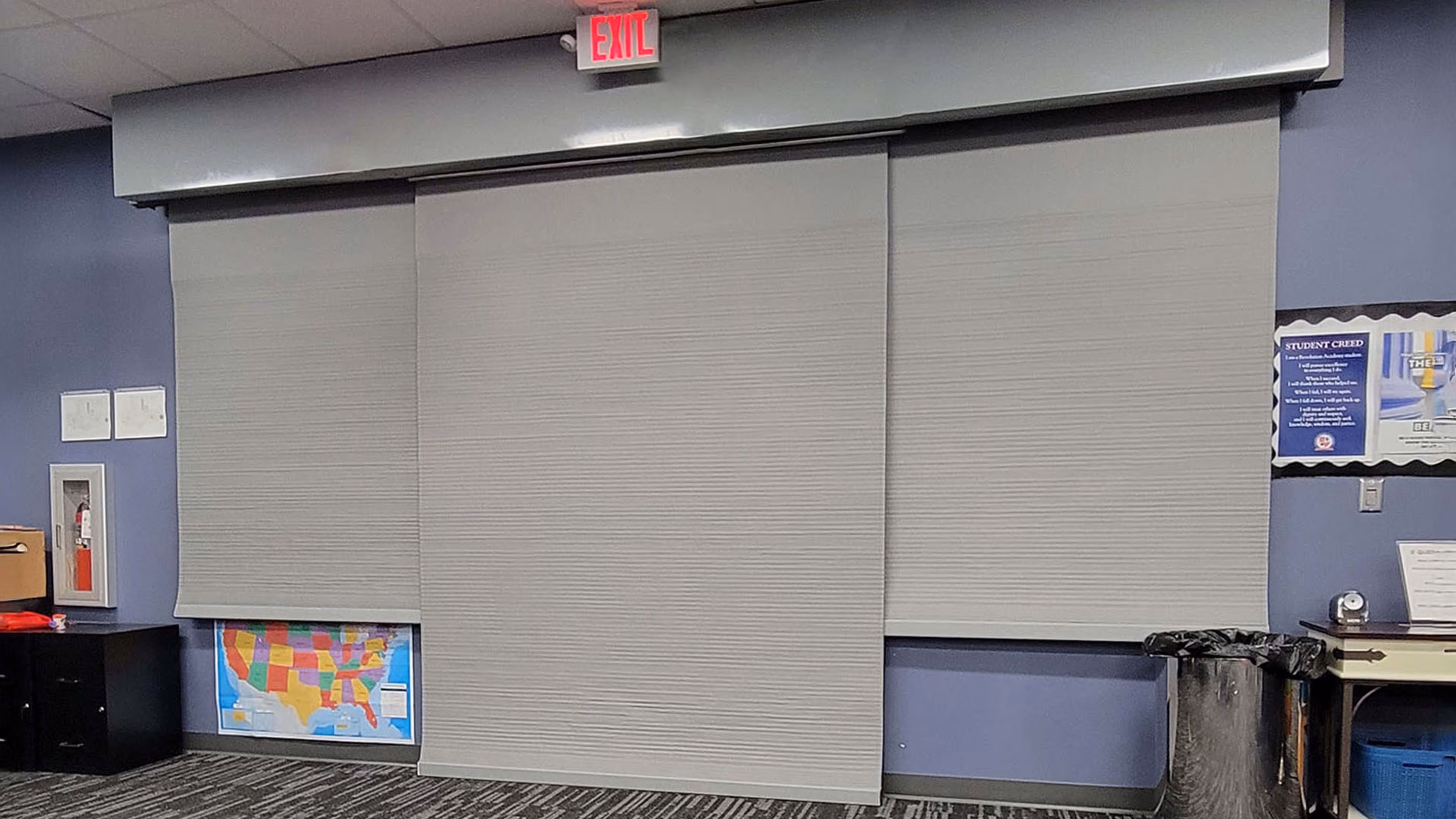 Ballistic Shielding:  Roll-Up Window and Door Shields