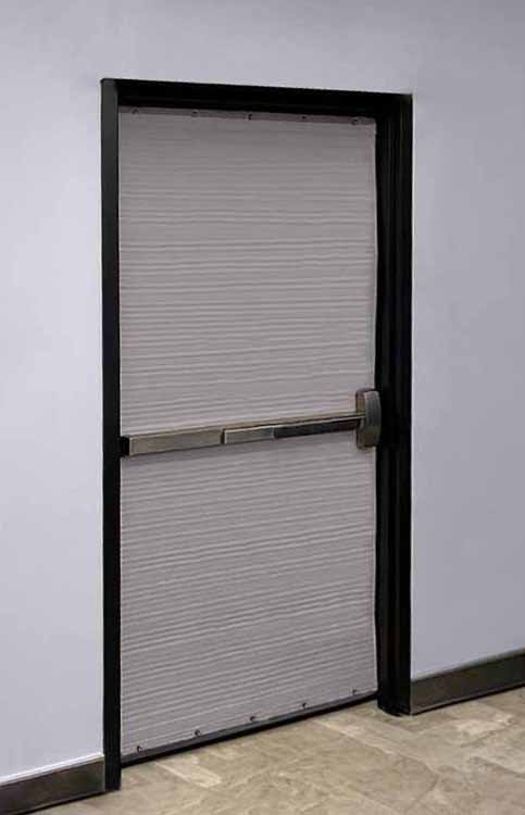 Bulletproof door shield