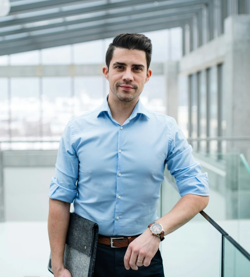 Kirian Betts, Marketingmanager, der den Planpoint Viewer nutzt