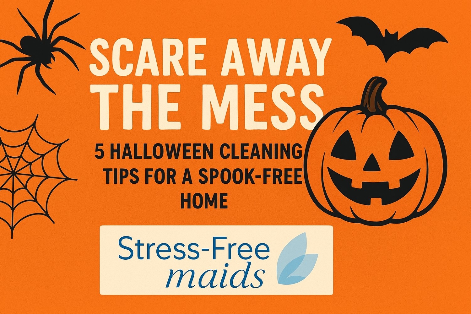 🎃 Scare Away the Mess: 5 Halloween Cleaning Tips for a Spook-Free Home