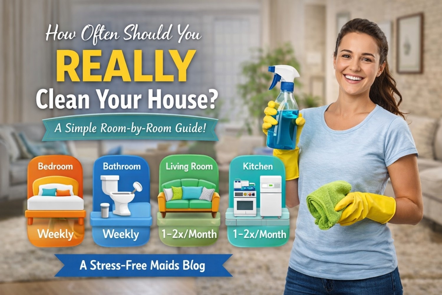 Book a Recurring cleaning with Stress-Free Maids and let your home support your lifestyle—not slow it down.