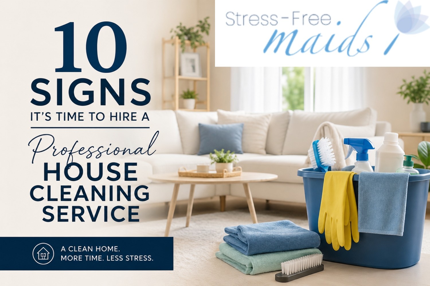 🏡 Is your home showing these signs? Discover the 10 signs it's time to hire a professional cleaning service. Read our latest blog! 🧼✨