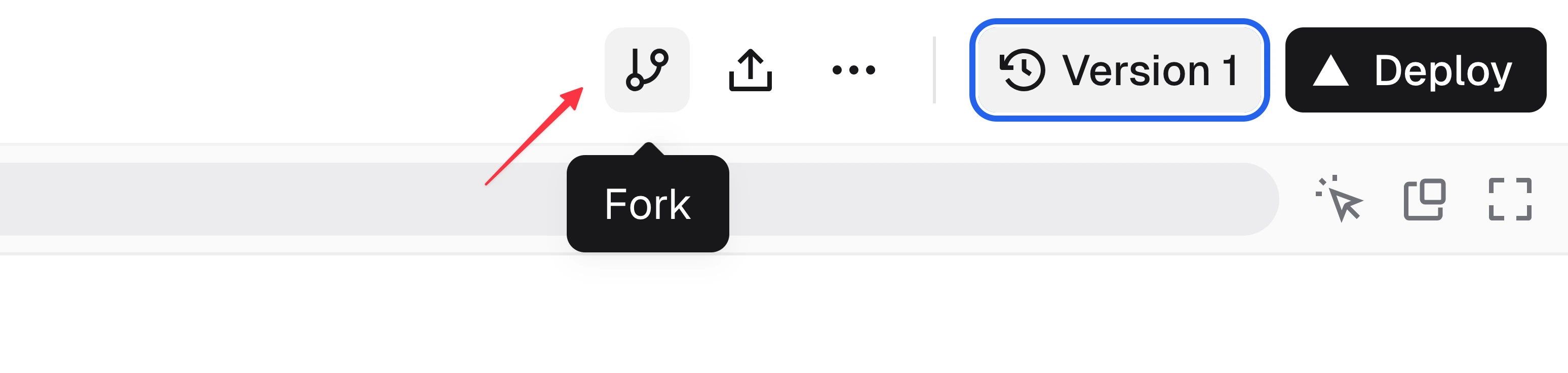 the fork feature
