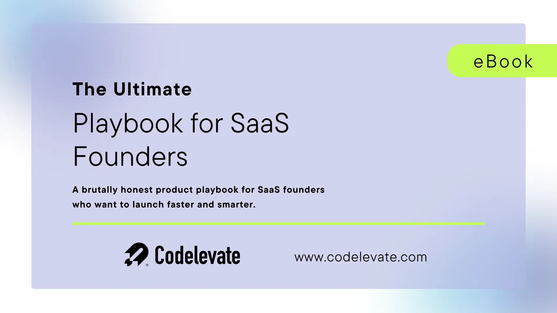 SaaS Playbook