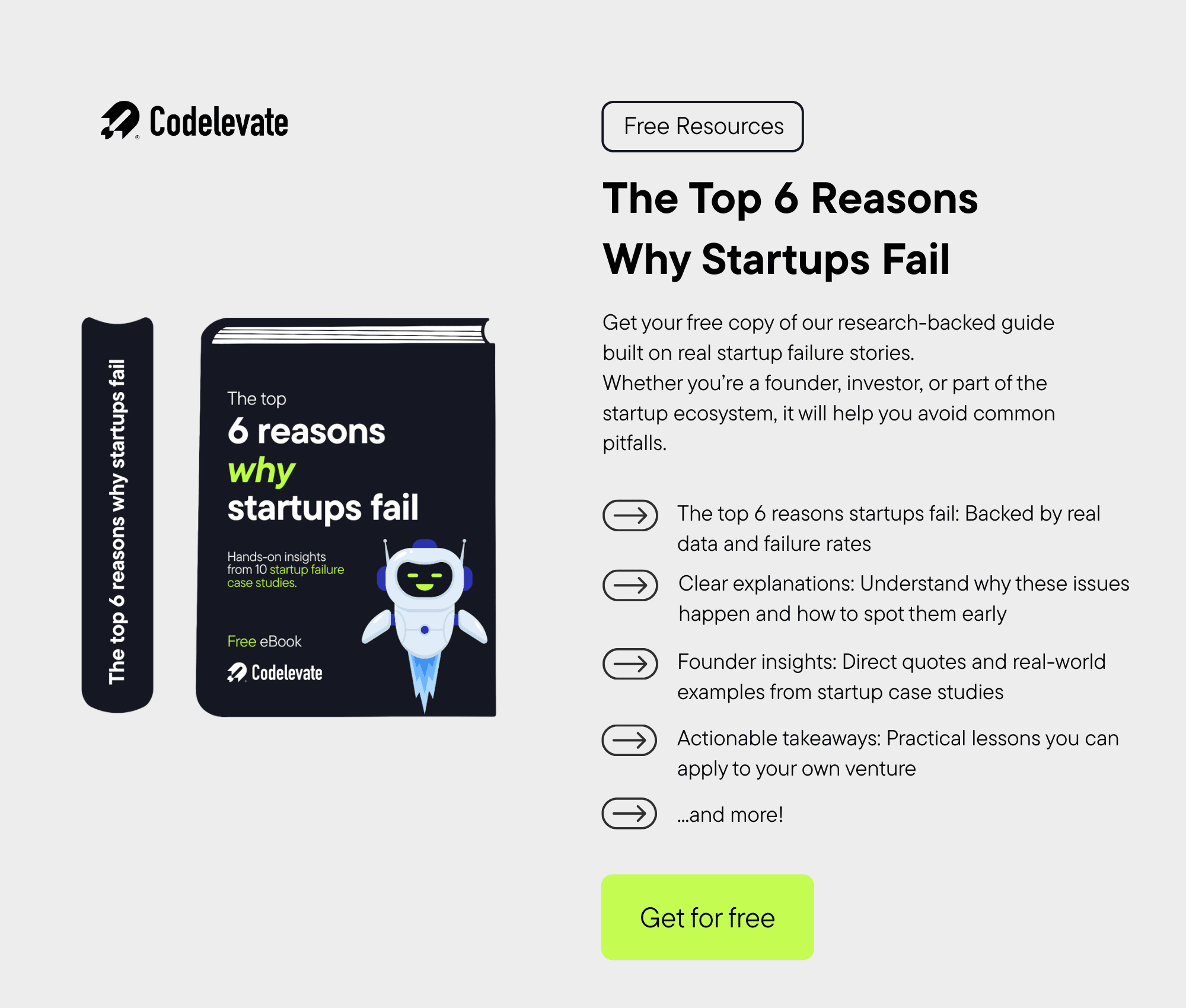 why startups fail