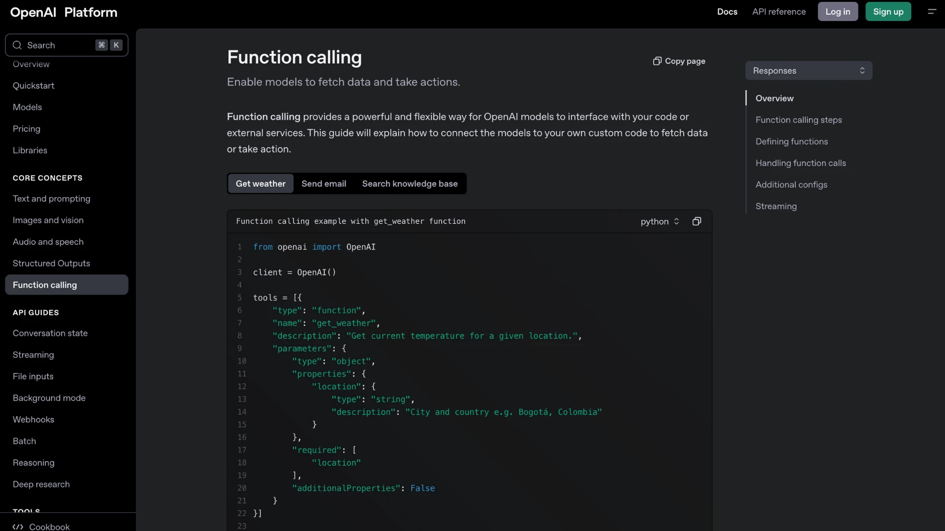 OpenAI functions agents