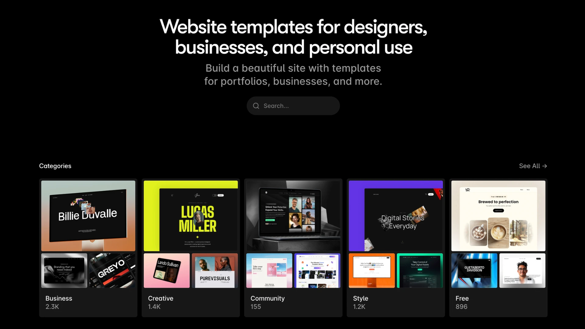 framer themes
