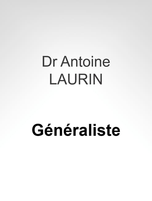 Dr Antoine Laurin