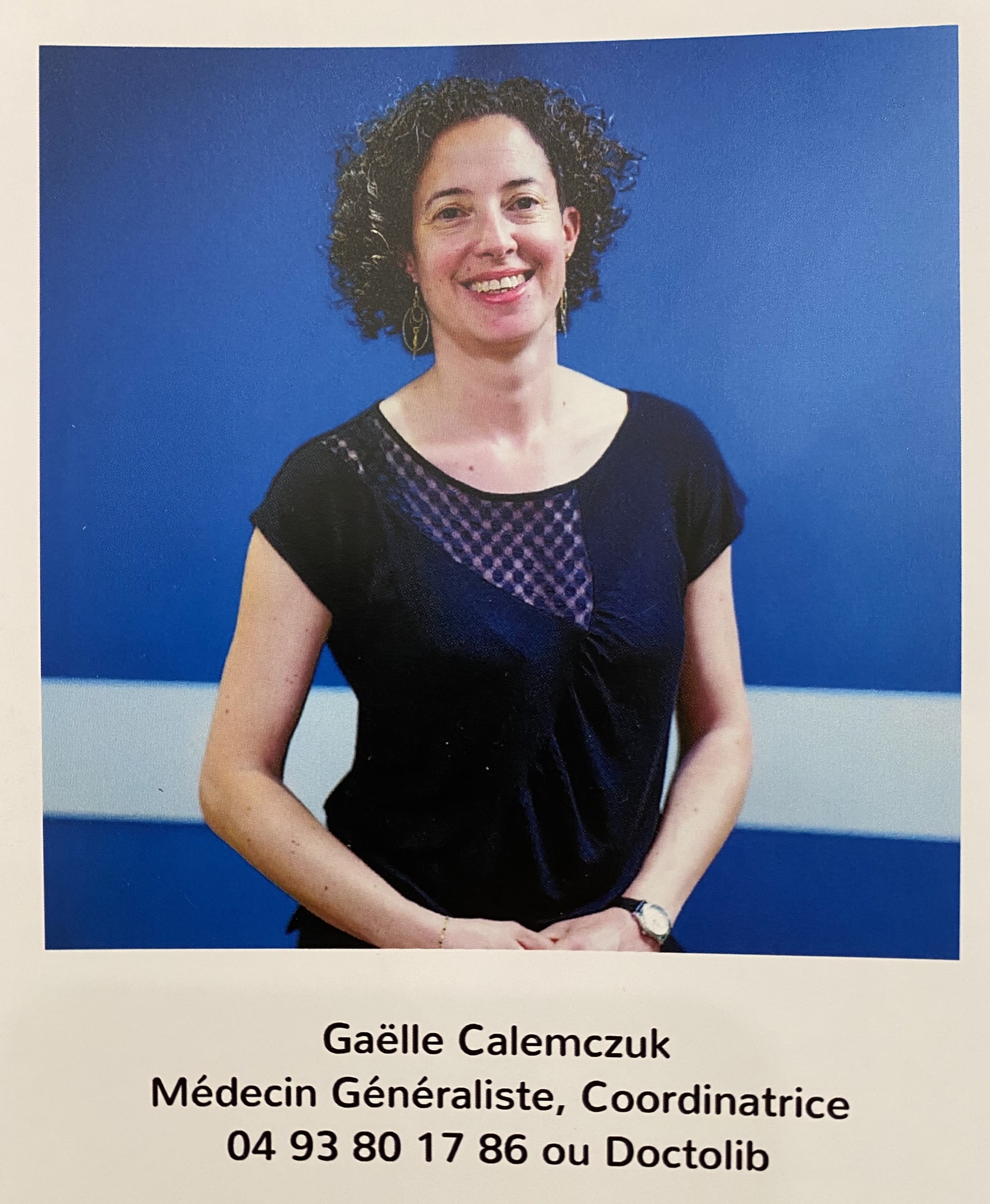 Dr Gaelle Calemczuk