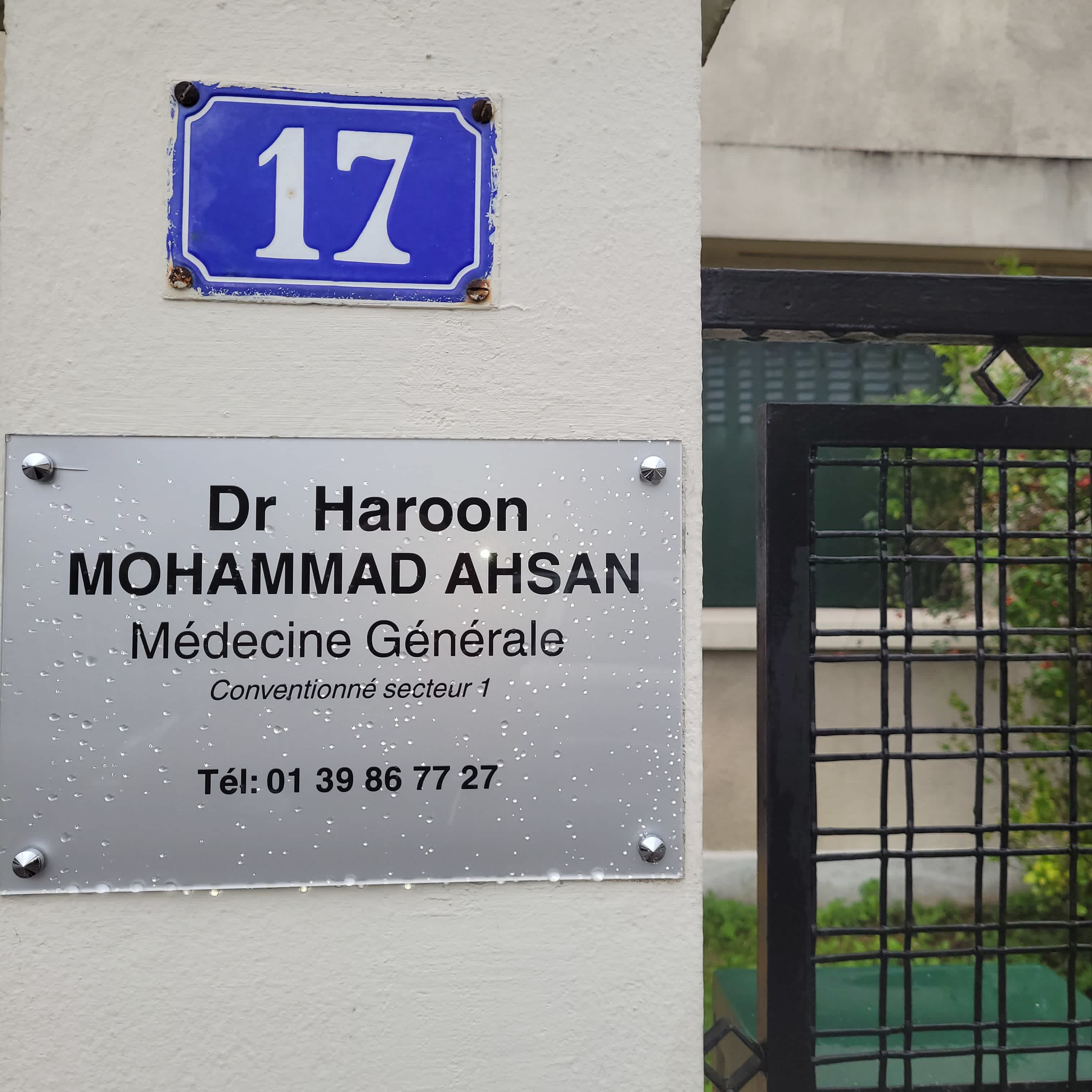 Dr Haroon Mohammad Ahsan