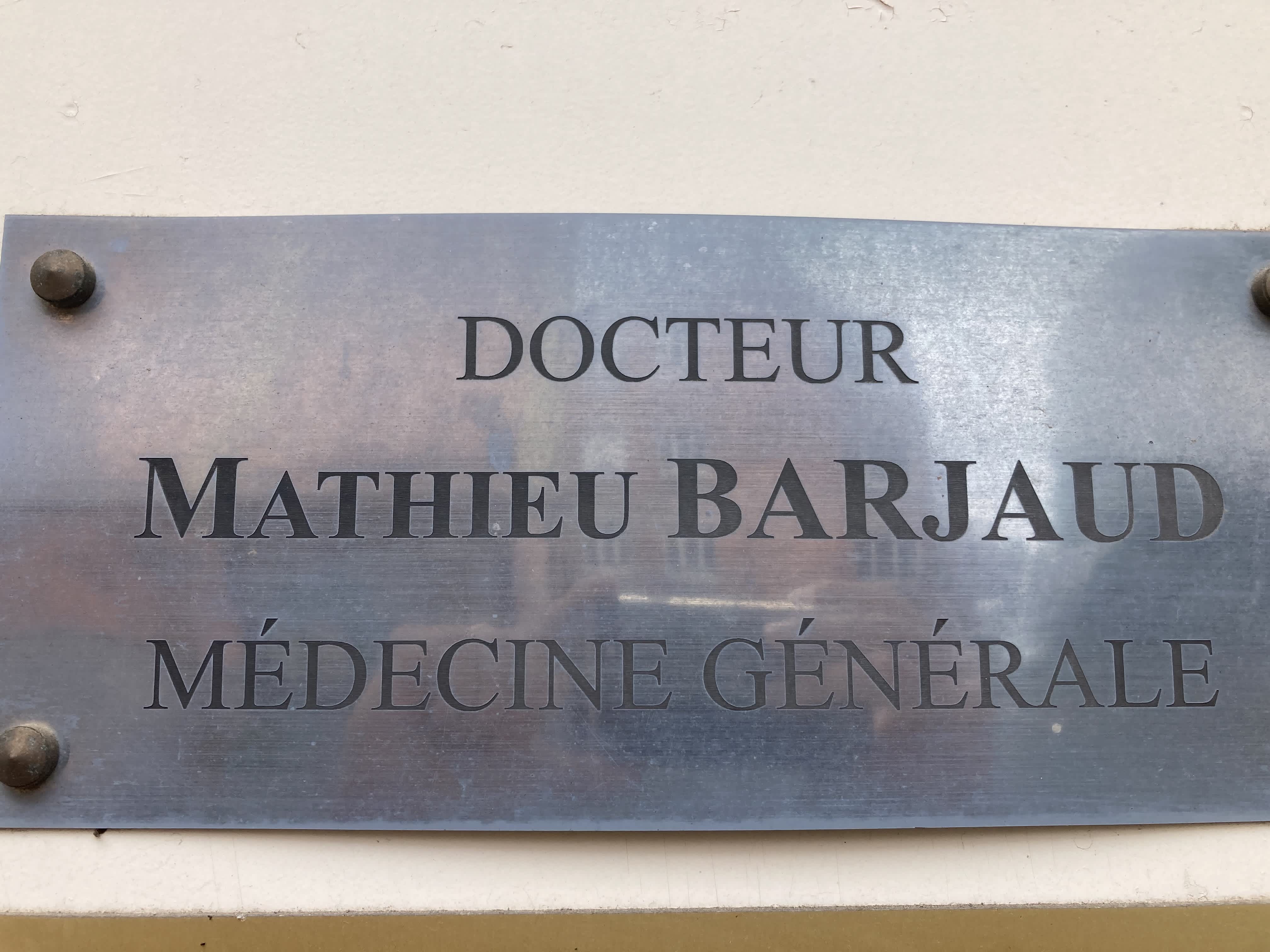 Dr Mathieu Barjaud