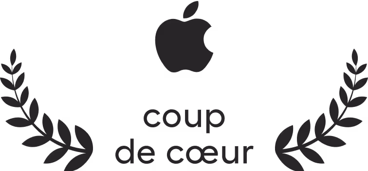 Logo application coup de coeur Apple.