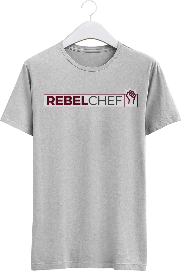 Rebel Chef T-Shirt Gray