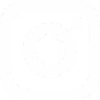 Instagram app icon in black and white.