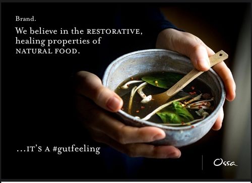 A picture of Ossa organic products in a bowl