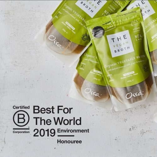 A picture of Ossa organic products