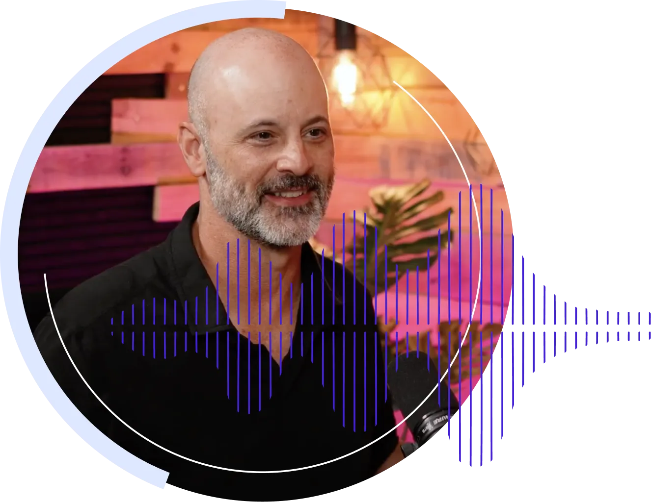 hero collage with Ron Green