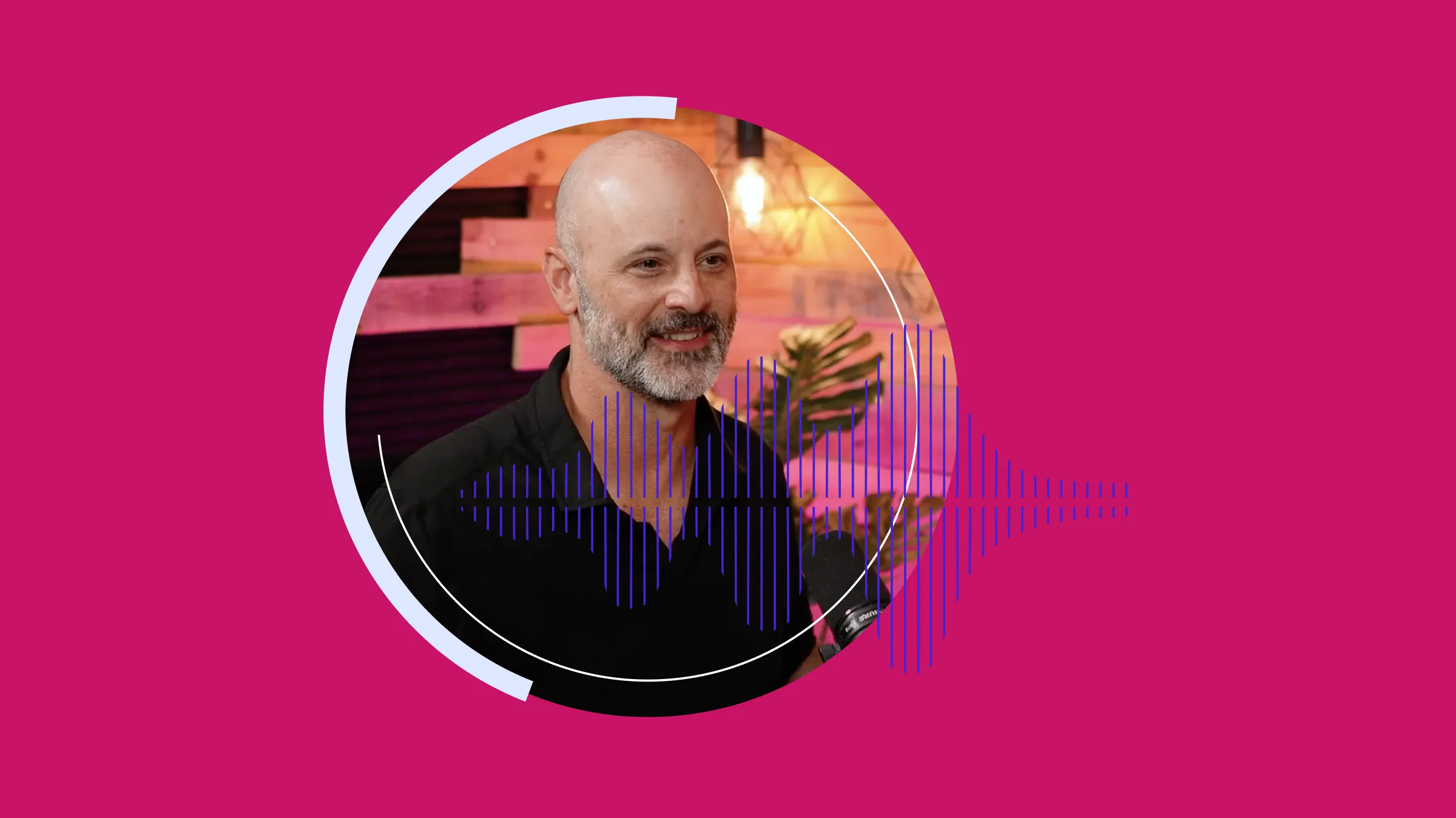 An example of Kungfu Image treatment. Image of podcast host.