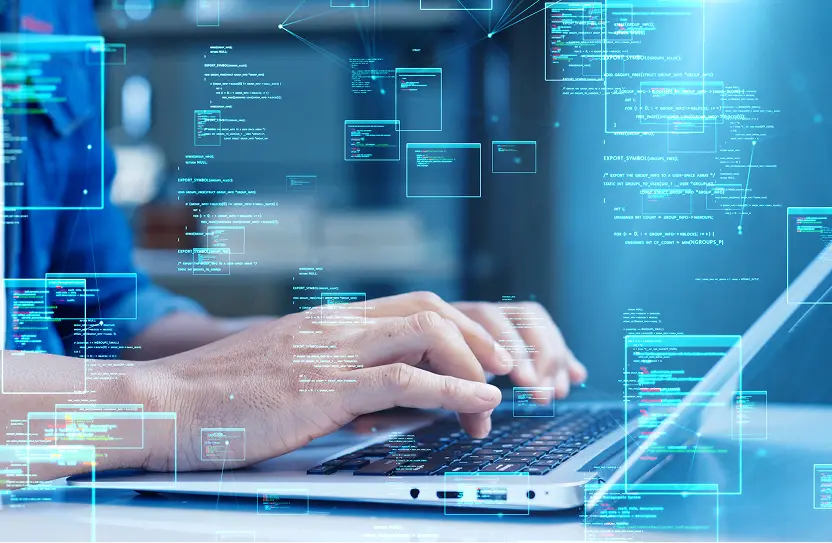 Image of a software development