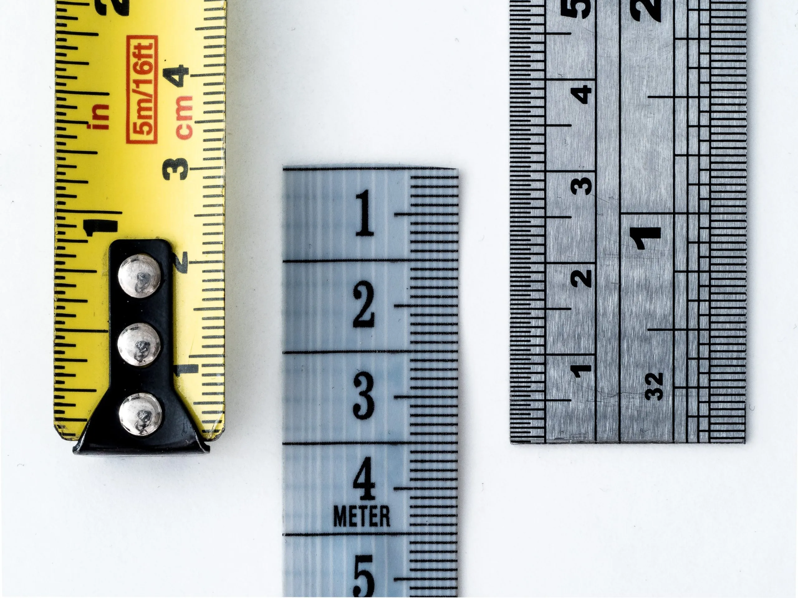 How to Evaluate the ROI of AI, represented by rulers