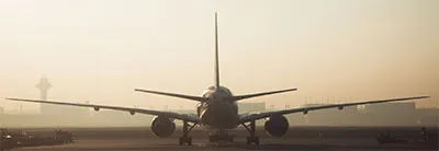 Airplane on runway, foreign object detection 