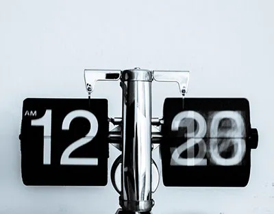Forecasting Hierarchical Time Series, analog flip clock