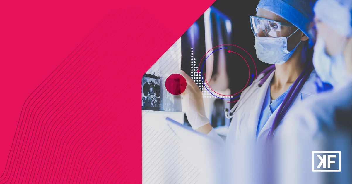 Prioritizing Patient Outcomes with Responsible Machine Learning, demonstrated with doctors examining x-ray imagery.