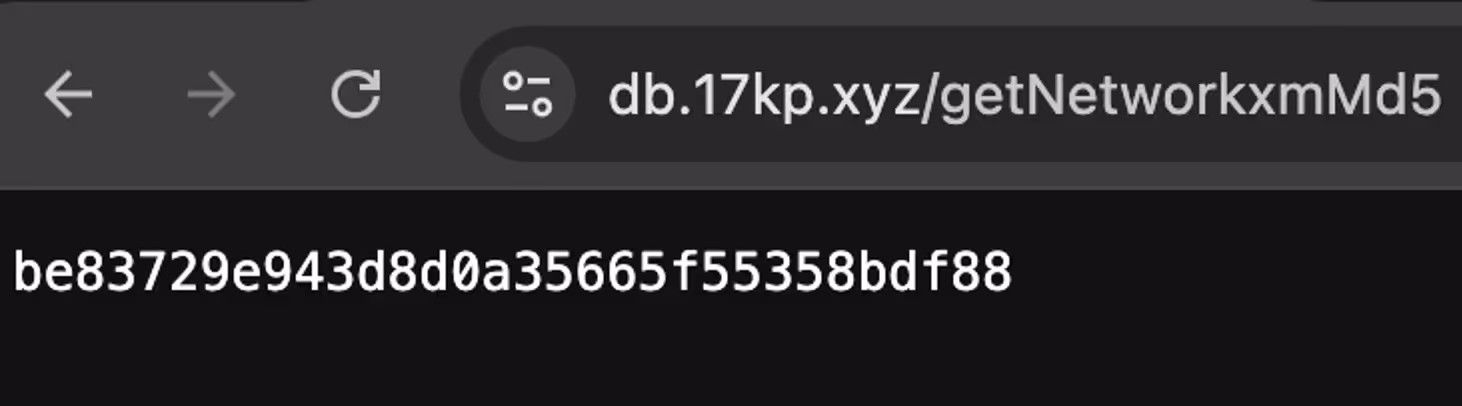 MD5 hash
