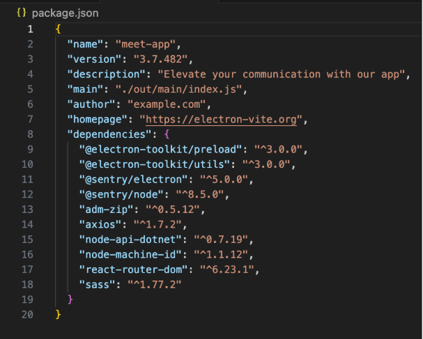 package.json