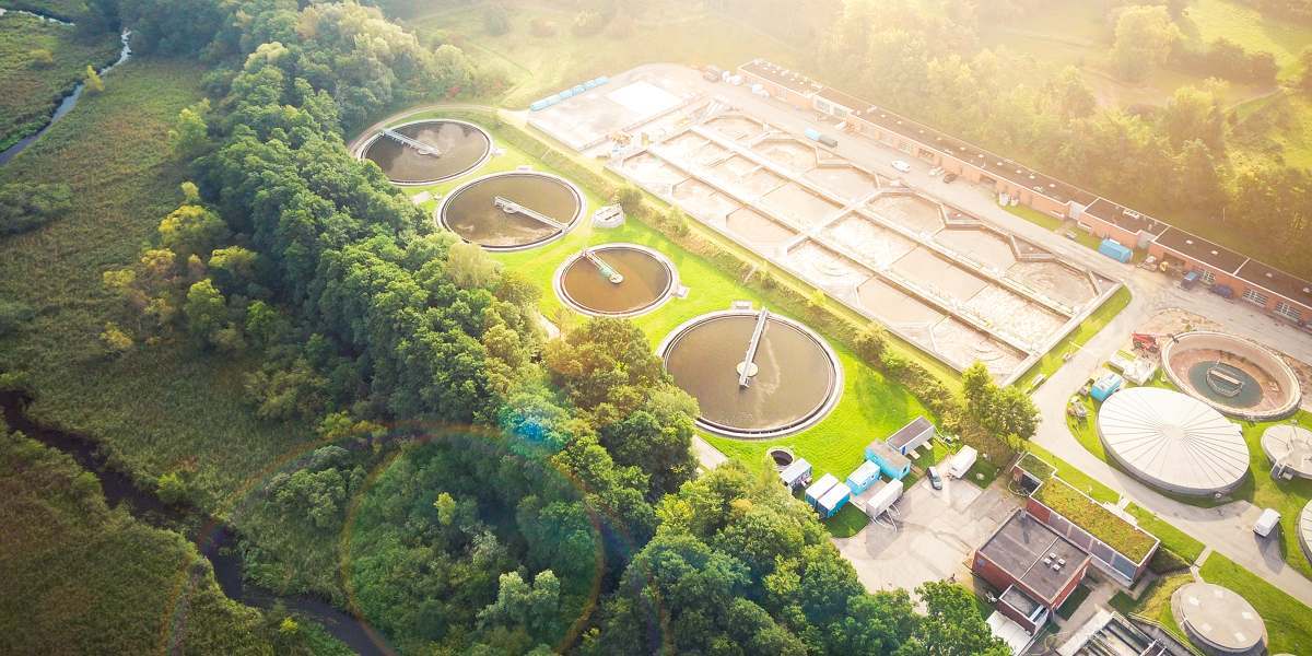 Photograph of compromised water plant in Florida