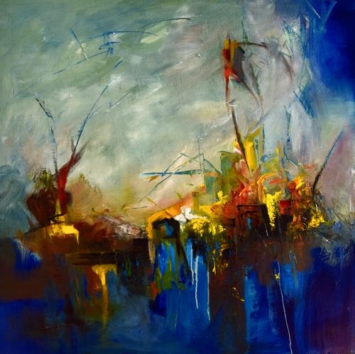 Jubilee painting by Mireille Duchesne