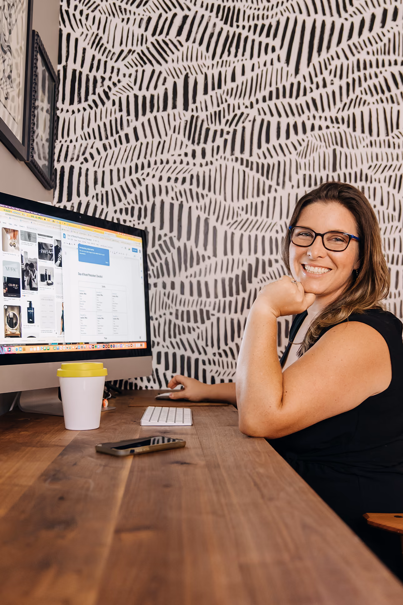 Brand Strategist At Coffee Shop Working