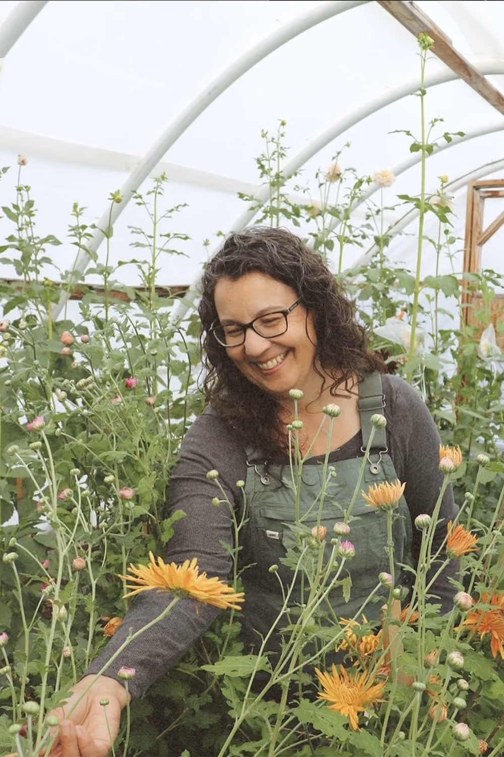 Dandelion Floral WY Founder In Garden