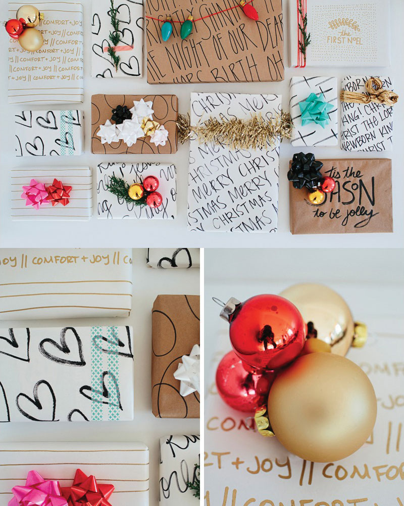 Walk In Love Holiday DIY Wrapping