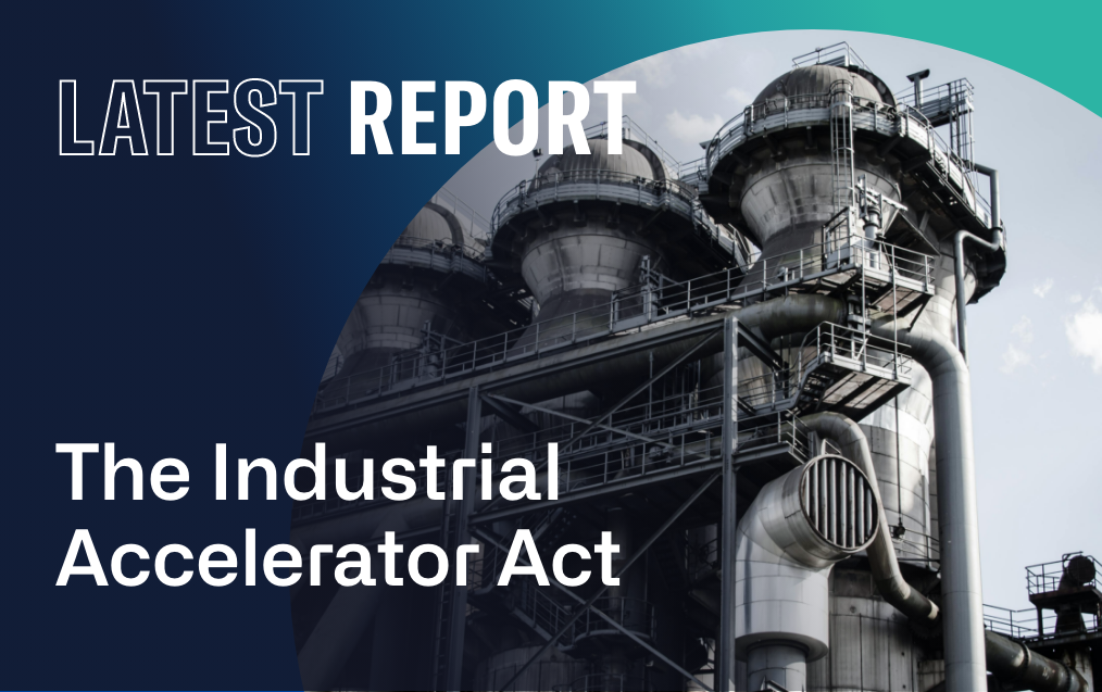 Policy Paper: The Industrial Accelerator Act