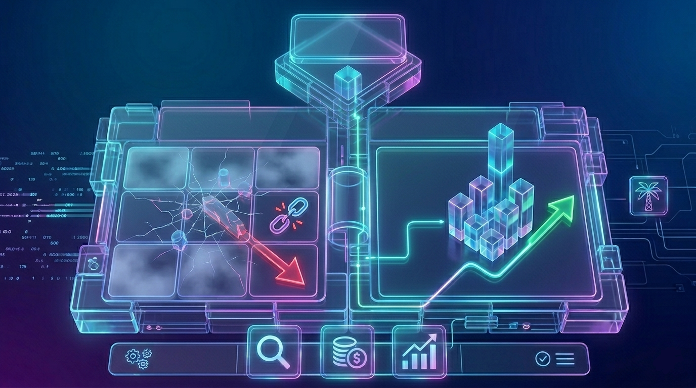 An illustrative image of SEO for B2B SaaS framework.