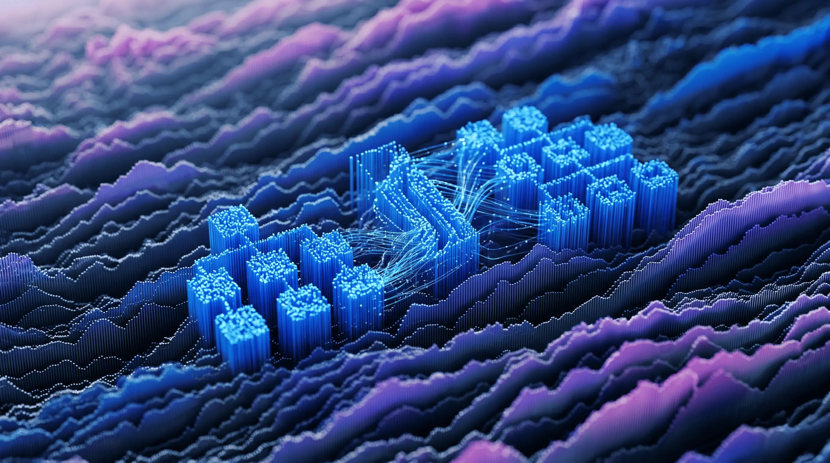 An illustrative image of dynamic schema markup generation process.