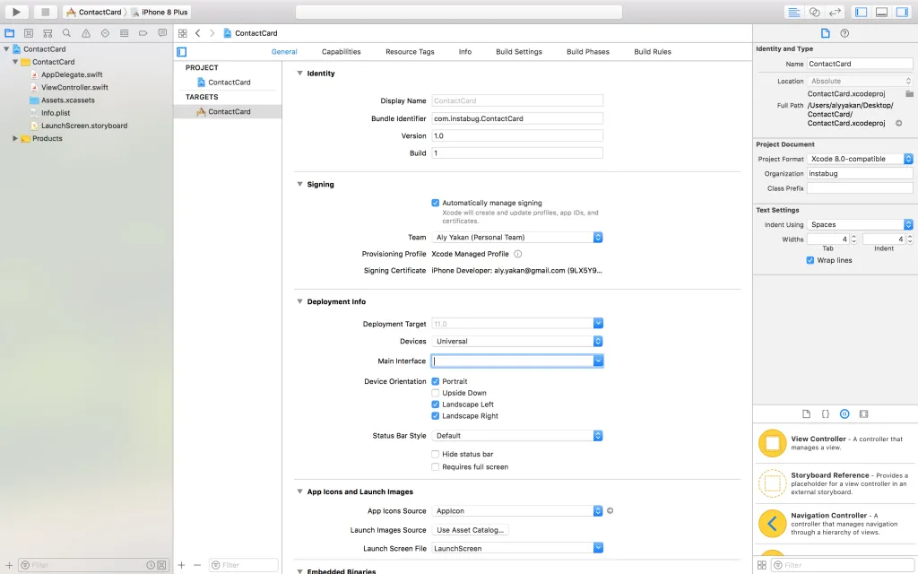 UiViews Constraints Programmatically