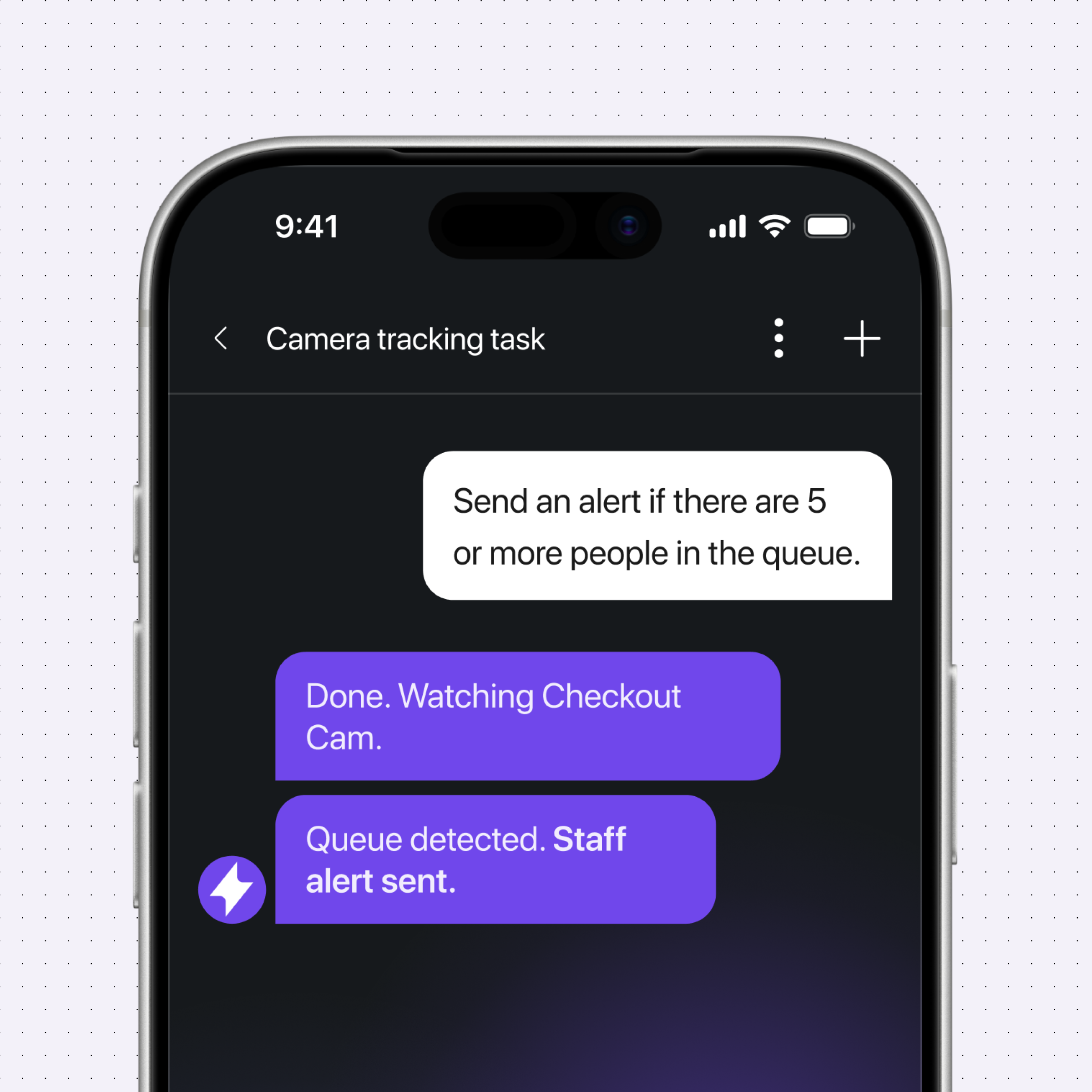 Chat with a DISPL AI agent