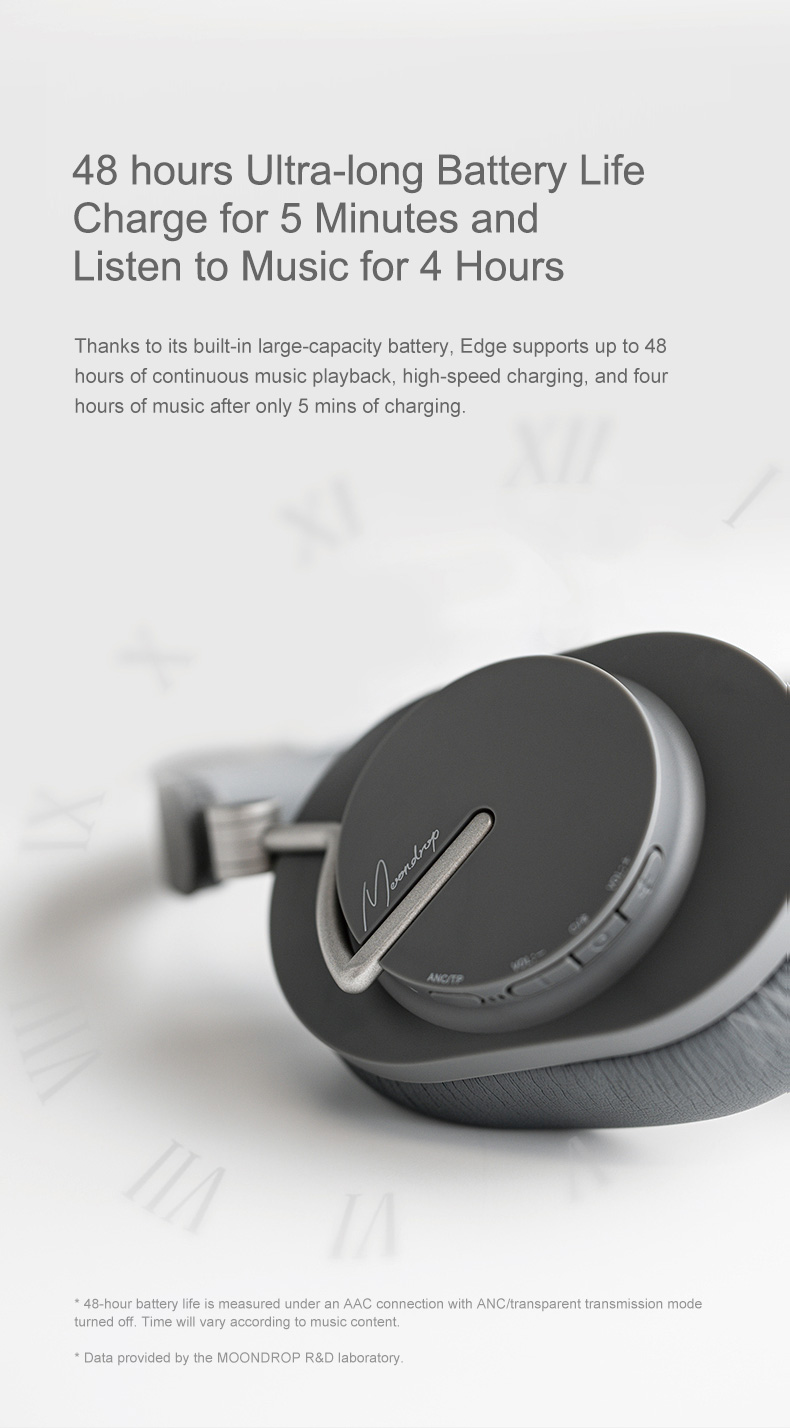MOONDROP EDGE Portable Wireless ANC Headphone | MOONDROP