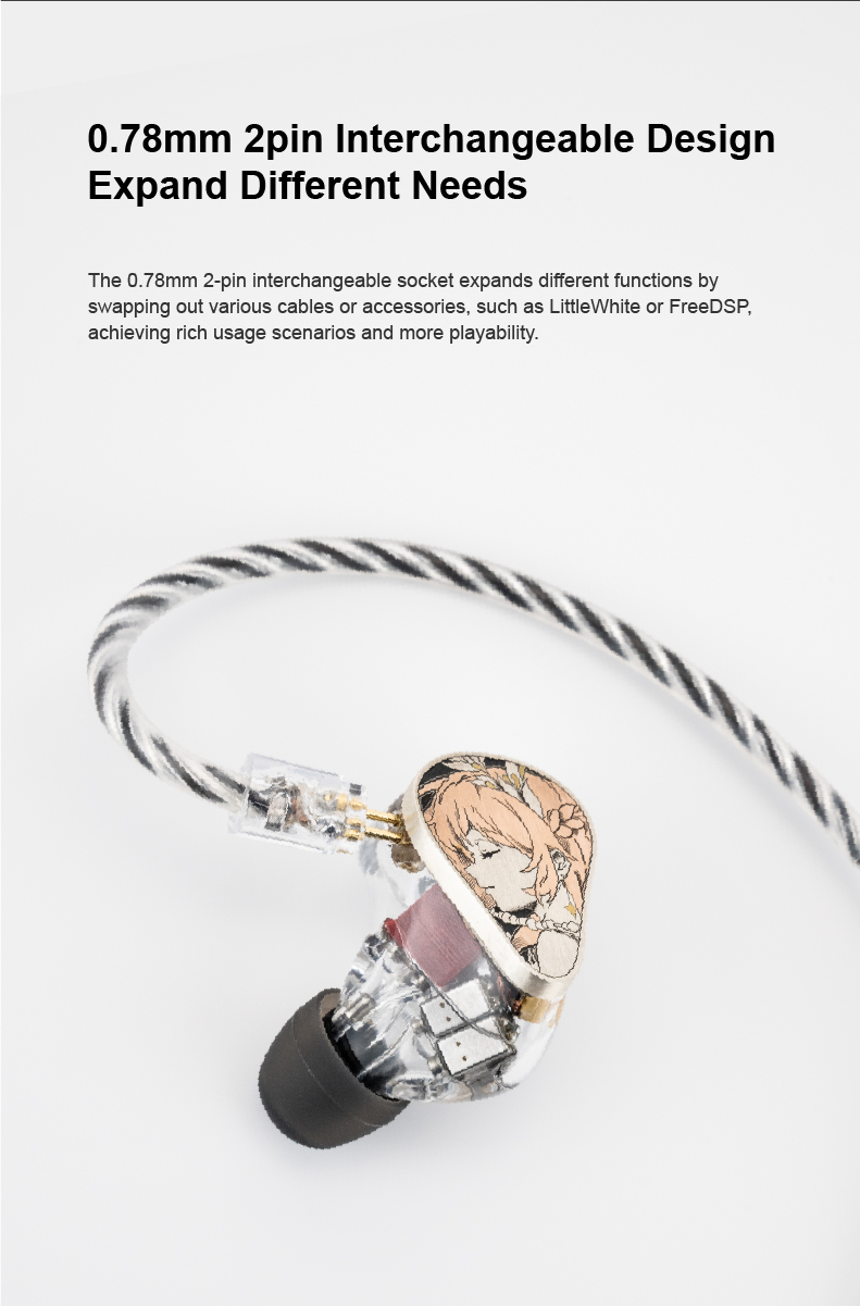 MOONDROP PSYCHE 2DD + 4BA + 4Planar In-ear Monitor | MOONDROP