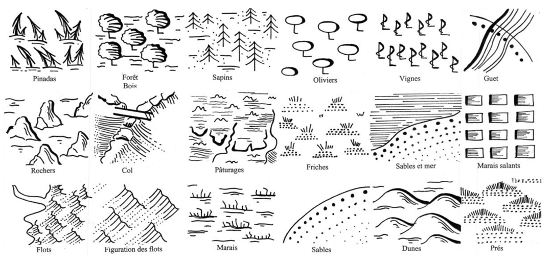 Toutes les légendes des cartes Iphigénie en PDF