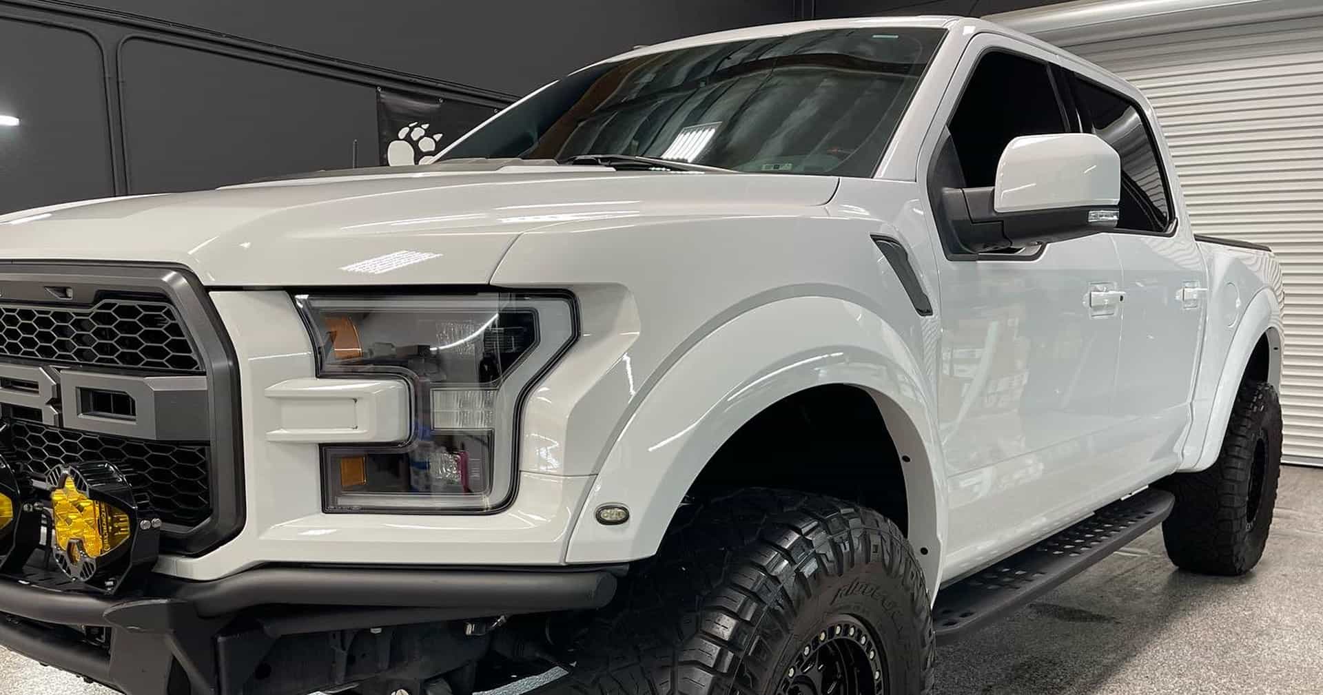 White Ford pickup detailed by Detail 2 U in Rancho Cucamonga - photo 3