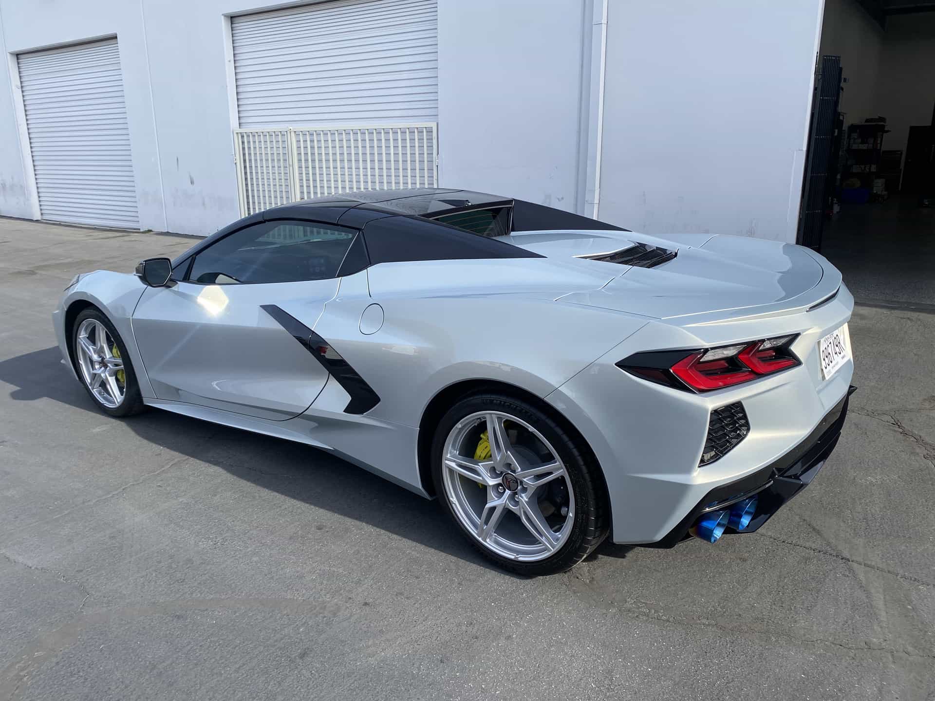 Silver Corvette detailed and protected by Detail 2 U in Rancho Cucamonga - photo 6