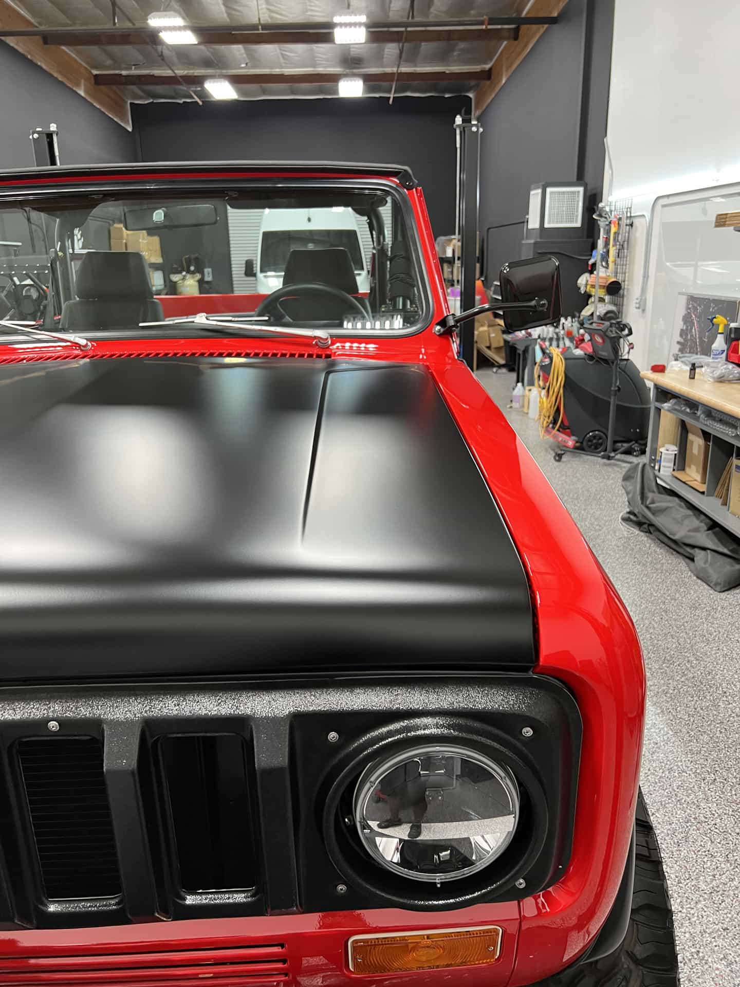 Red Jeep pickup detailed by Detail 2 U in Rancho Cucamonga - photo 5