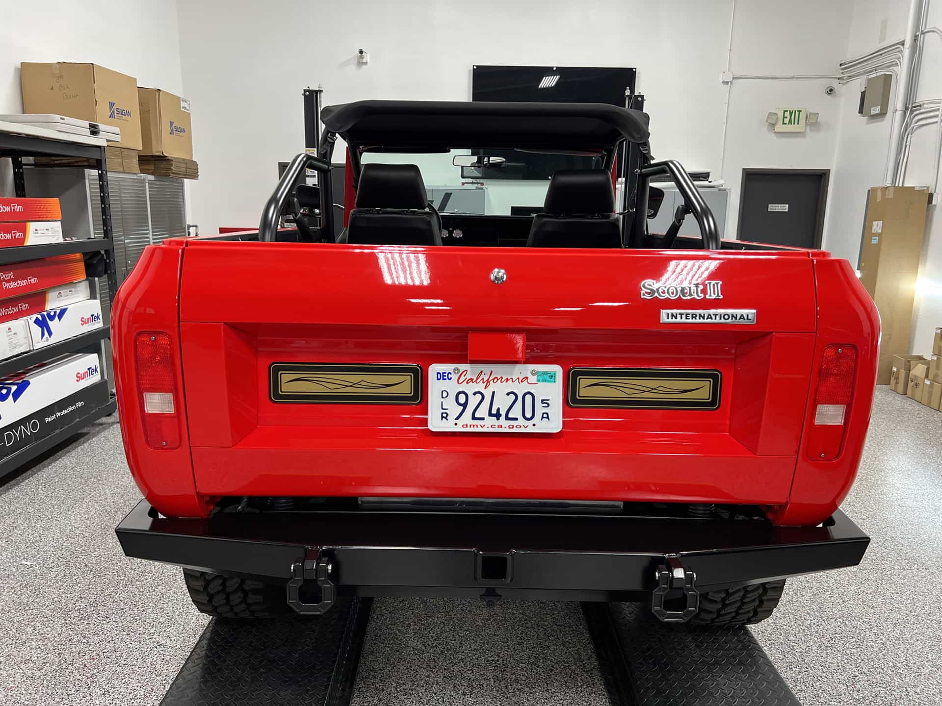 Red Jeep pickup detailed by Detail 2 U in Rancho Cucamonga - photo 3